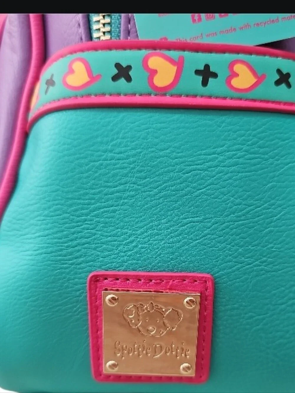 BoxLunch Spotty Dog Mini Backpack w/Matching Coin Purse BoxLunch Exclusive NWT